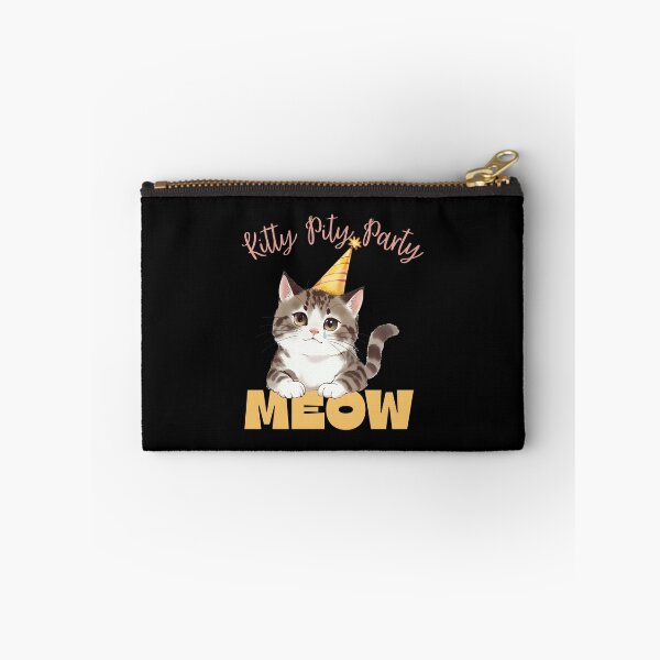 Item preview, Sad Cute Cat — Kitty Pity Party Meow — Cat Lover Gift designed and sold by SunandShade.