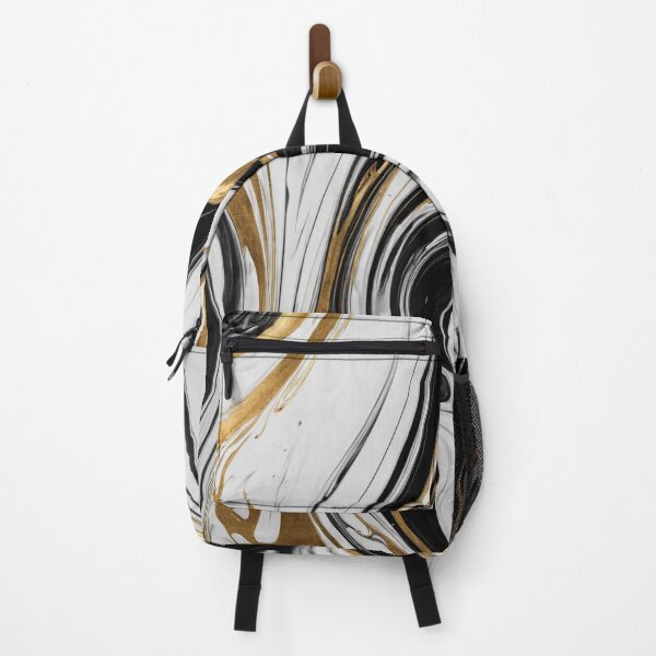 Item preview, Luxury Black & Gold Marble – Elegant Abstract Texture designed and sold by Thompika.