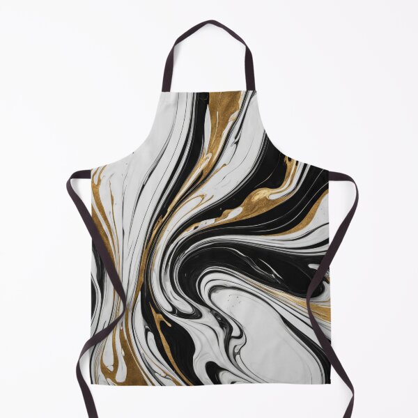 Item preview, Luxury Black & Gold Marble – Elegant Abstract Texture designed and sold by Thompika.