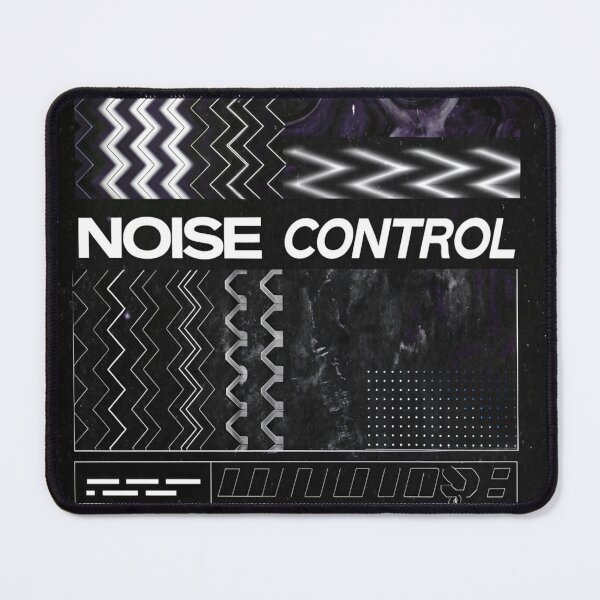 Item preview, NOISE CONTROL: Vibrating Monochrome Texture designed and sold by Raw-Ink.