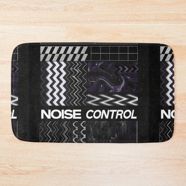 Item preview, NOISE CONTROL: Vibrating Monochrome Texture designed and sold by Raw-Ink.
