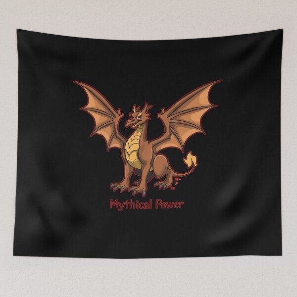 Item preview, Dragon with wings spread Mythical Power 5 designed and sold by Neon G.