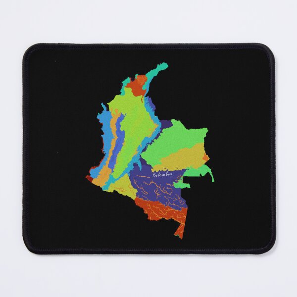 Item preview, Sketching Color Into the Earth - Colombia designed and sold by AceMaps7.