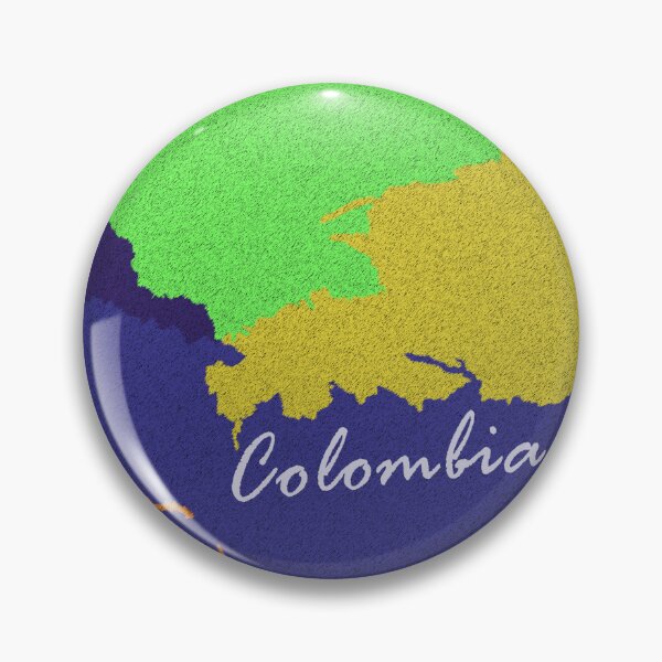 Item preview, Sketching Color Into the Earth - Colombia designed and sold by AceMaps7.