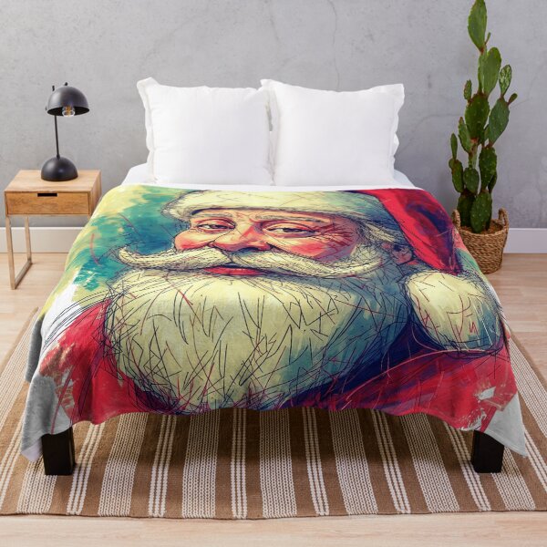 Item preview, Santa Claus, Christmas season, T-shirt print, stickers designed and sold by echotek.