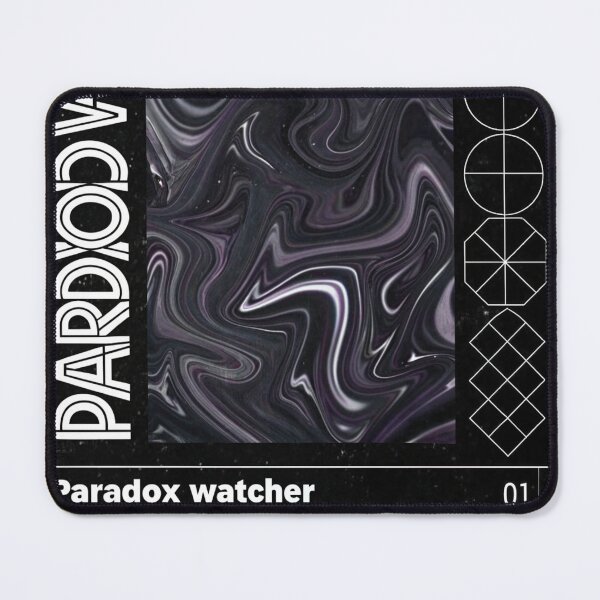 Item preview, PARADOX WATCHER: Heavy Marble Swirls designed and sold by Raw-Ink.