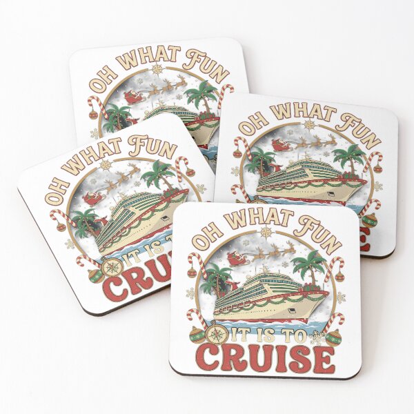 Item preview, Oh What Fun it is to Cruise designed and sold by Portside Threads and Tees.