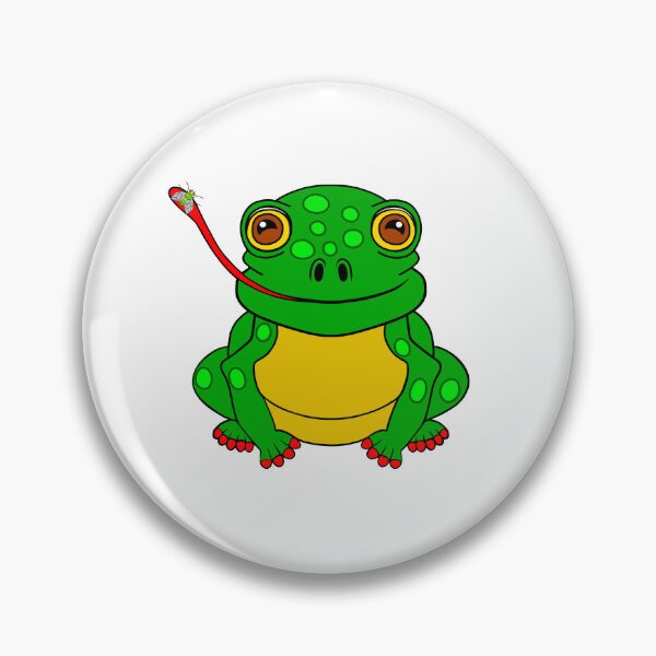 Item preview, Funny Frog Catching A Fly designed and sold by Sartoris Art.
