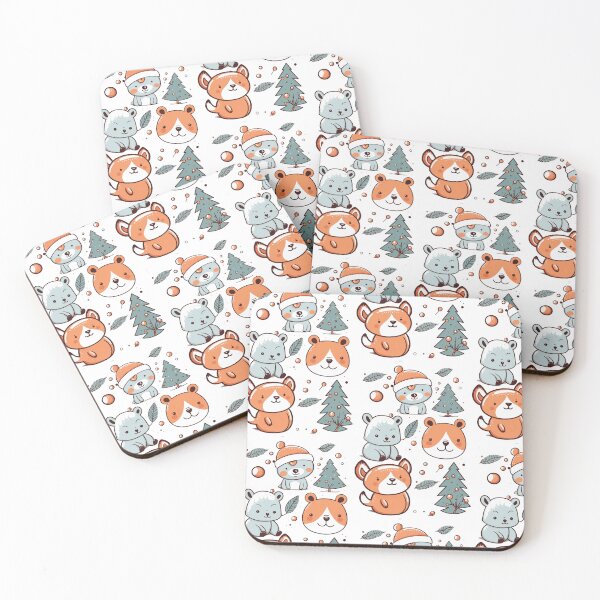 Item preview, Xmas Cute Animals – Holiday designed and sold by Hussar08.