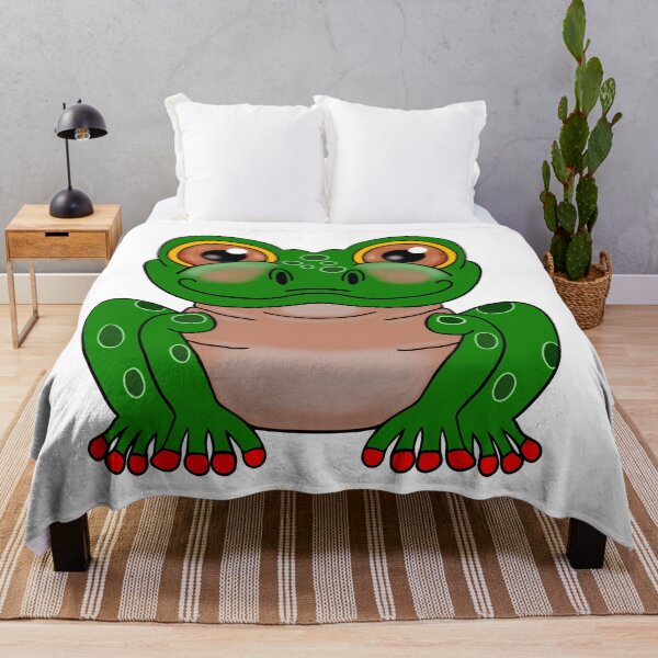 Item preview, Cute Cartoon Frog designed and sold by Sartoris Art.