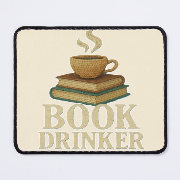 Item preview, Crochet Book Lover Coffee Drinker  designed and sold by JediKittenWars.