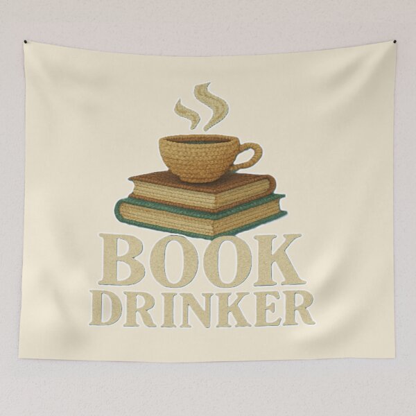 Item preview, Crochet Book Lover Coffee Drinker  designed and sold by JediKittenWars.
