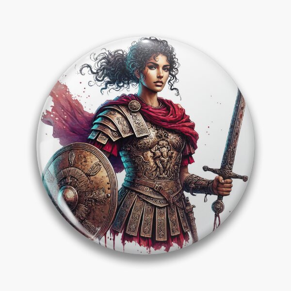 Item preview, Fearless Shield Maiden Warrior designed and sold by Lineer22.