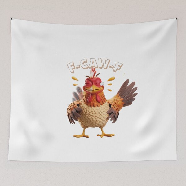 Item preview, F-CAW-F crazy  Chicken close eyes designed and sold by w66aboo.