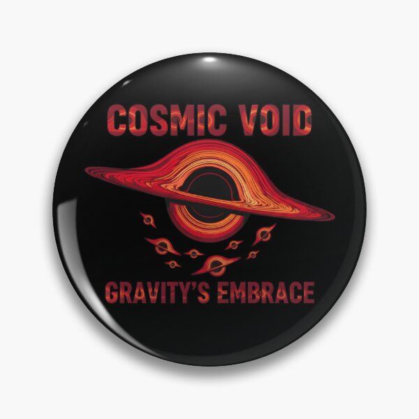 Item preview, Cosmic Void Gravity's Embrace Black Hole Art designed and sold by AbcDigs Studio.