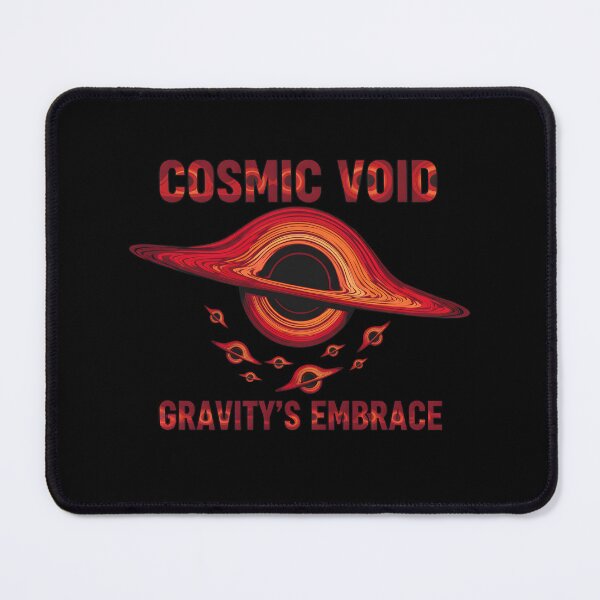Item preview, Cosmic Void Gravity's Embrace Black Hole Art designed and sold by AbcDigs Studio.