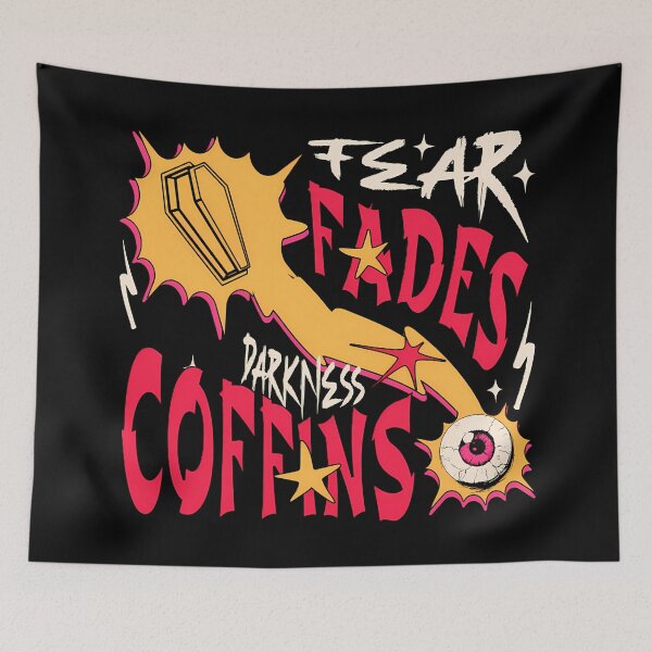 Item preview, Fear Fades - Retro 90s Pop Art Graffiti designed and sold by CoffinsArt.