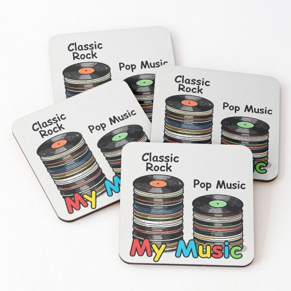 Item preview, my music classic rock pop music colorful hobby design designed and sold by SmashingDeals.