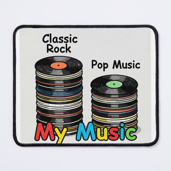 Item preview, my music classic rock pop music colorful hobby design designed and sold by SmashingDeals.