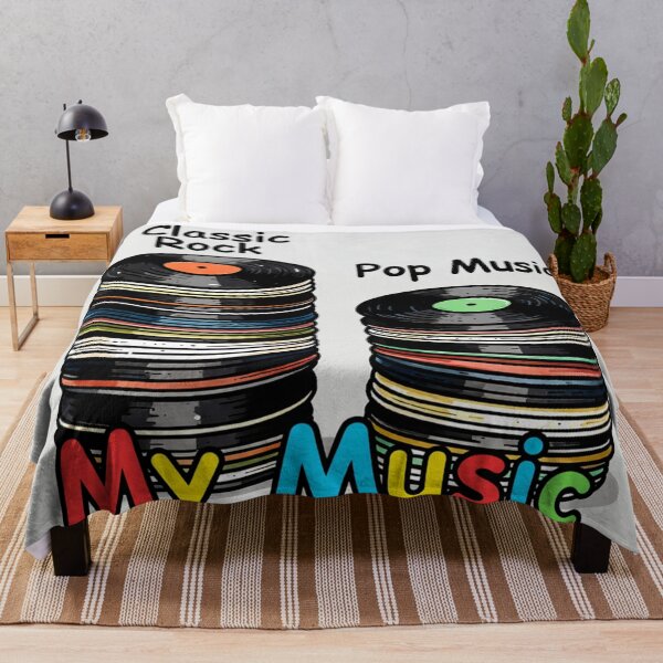 Item preview, my music classic rock pop music colorful hobby design designed and sold by SmashingDeals.