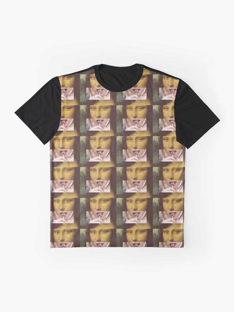 mona lisa t shirt lollipop