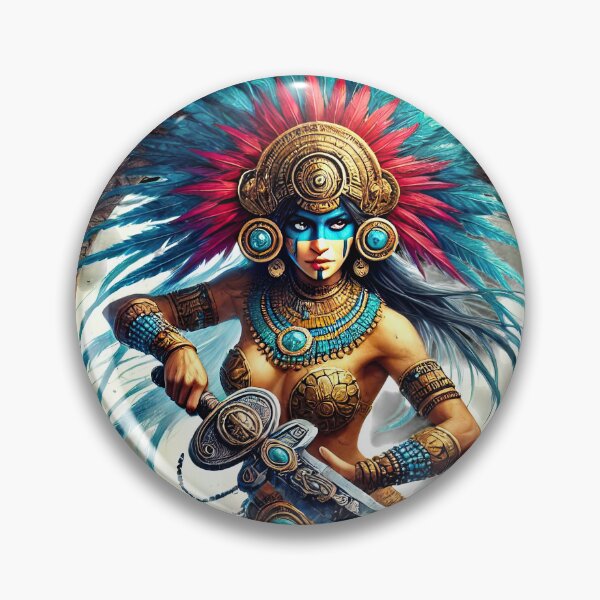 Item preview, Mesoamerican Warrior Goddess designed and sold by Lineer22.