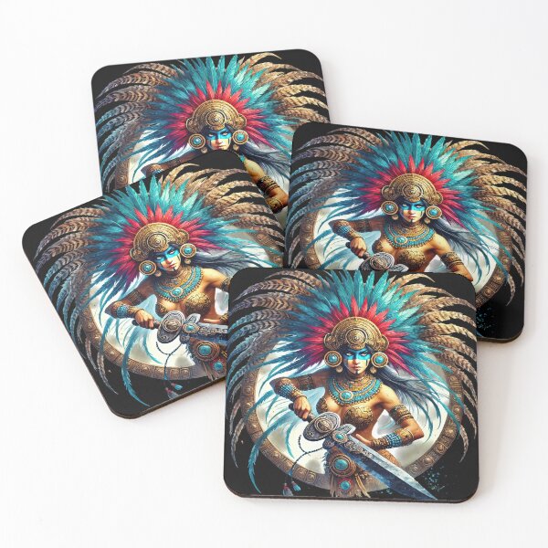 Item preview, Mesoamerican Warrior Goddess designed and sold by Lineer22.