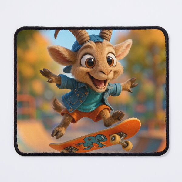 Item preview, Skater Ibex Goat designed and sold by Sillytoe.