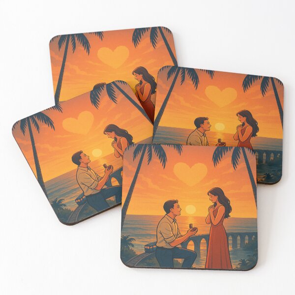 Item preview, Mirissa Proposal – Sunset Engagement Romance designed and sold by Ceylon Luxe Collections.
