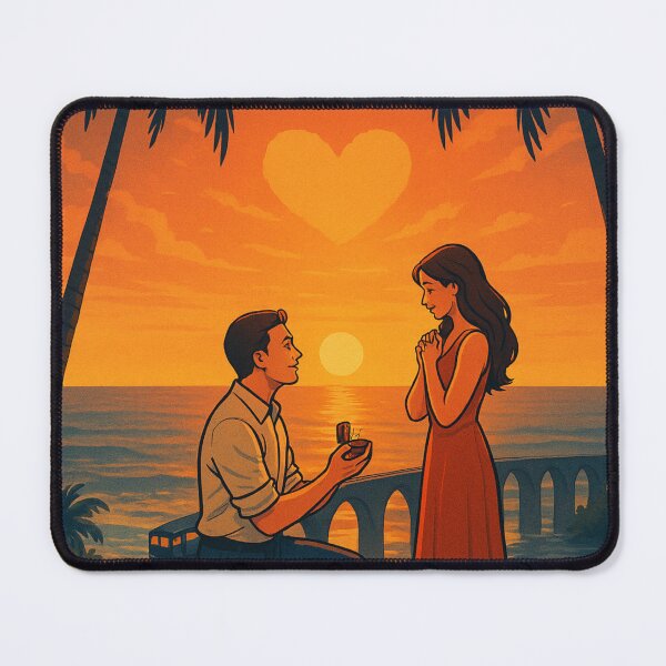 Item preview, Mirissa Proposal – Sunset Engagement Romance designed and sold by Ceylon Luxe Collections.