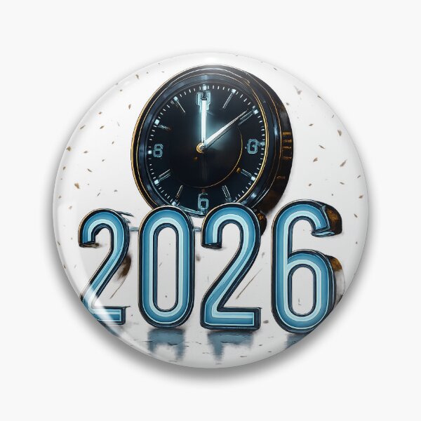 Item preview, Countdown Clock 2026 – Midnight New Year Futuristic Design designed and sold by FUIRY .