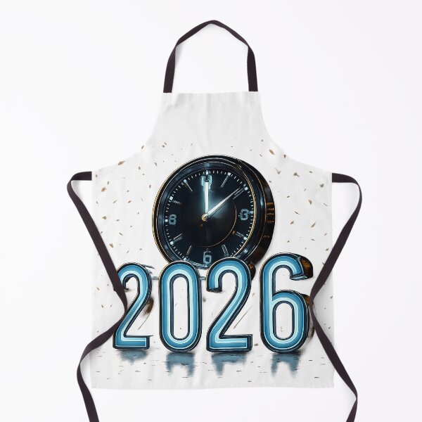 Item preview, Countdown Clock 2026 – Midnight New Year Futuristic Design designed and sold by FUIRY .