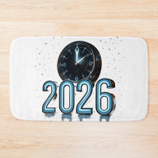 Item preview, Countdown Clock 2026 – Midnight New Year Futuristic Design designed and sold by FUIRY .