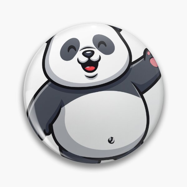 Item preview, Chubby Panda Mascot designed and sold by Printips store.