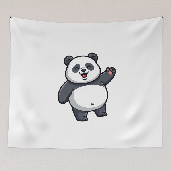 Item preview, Chubby Panda Mascot designed and sold by Printips store.