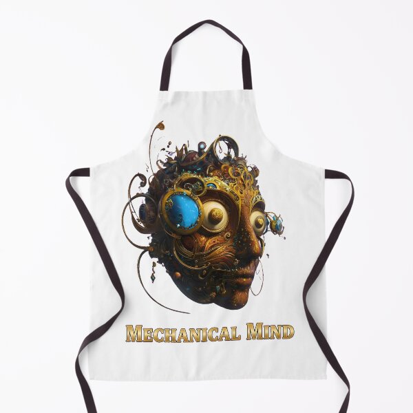 Item preview, Mechanical Mind Steampunk Head Intricate Gear Design designed and sold by AbcDigs Studio.