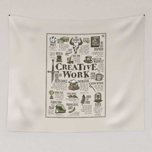 Item preview, The Creative Work Motivational designed and sold by TKsuited.