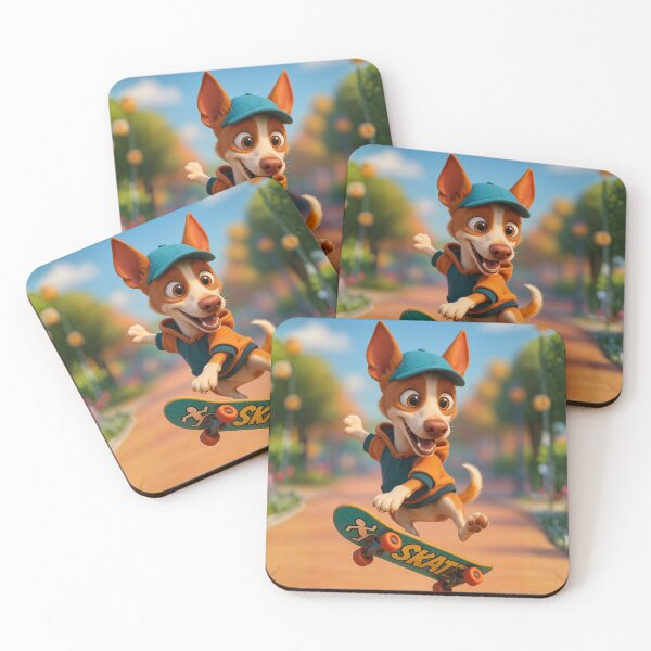 Item preview, Skater Ibizan Hound designed and sold by Sillytoe.