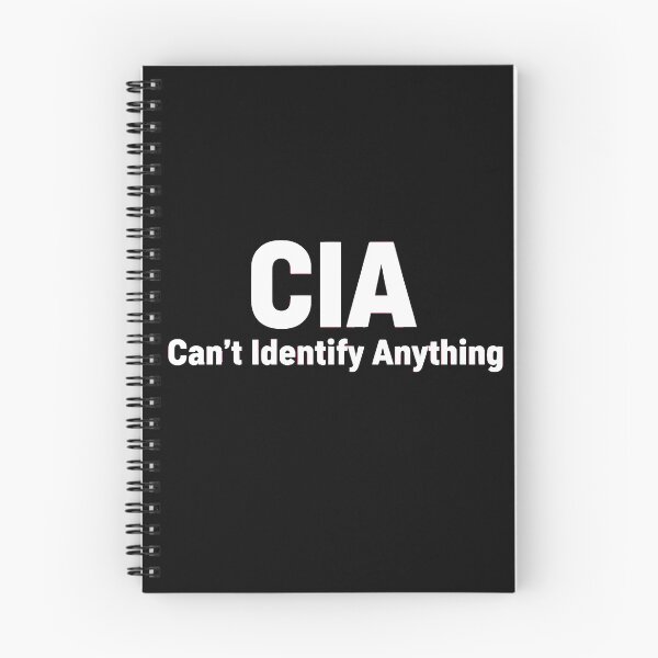 Item preview, CIA Can't Identify Anything Funny Acronym designed and sold by AbcDigs Studio.
