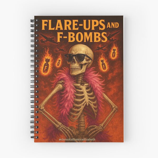 Item preview, Flare Ups and F-Bombs designed and sold by Chronically Extra.