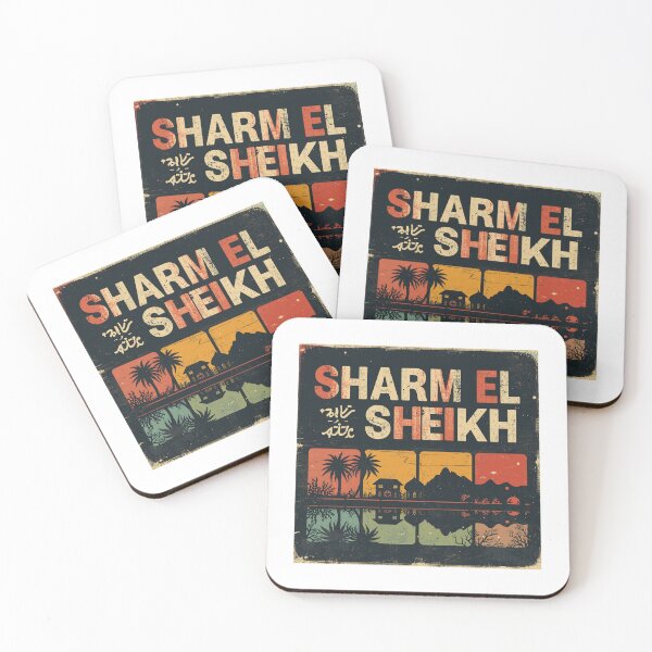 Item preview, Retro Sharm El Sheikh Red Sea Poster designed and sold by PT-HalloDesigns.