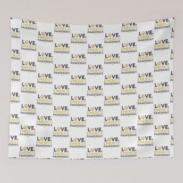 Item preview,  Love. Energy. Pawprint. – Minimalist Golden Pet Energy Design by ECHOPAW CO. designed and sold by EchopawCo.