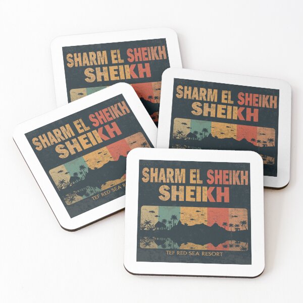 Item preview, Retro Sharm El Sheikh Red Sea Poster designed and sold by PT-HalloDesigns.