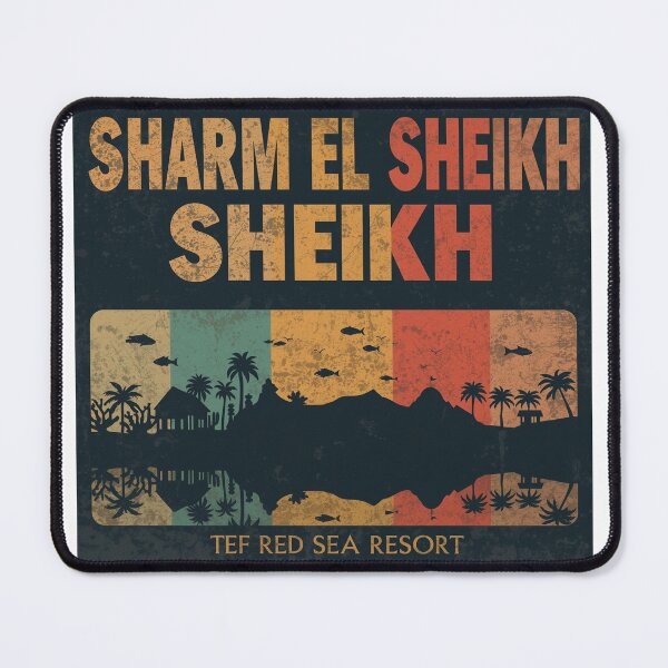 Item preview, Retro Sharm El Sheikh Red Sea Poster designed and sold by PT-HalloDesigns.