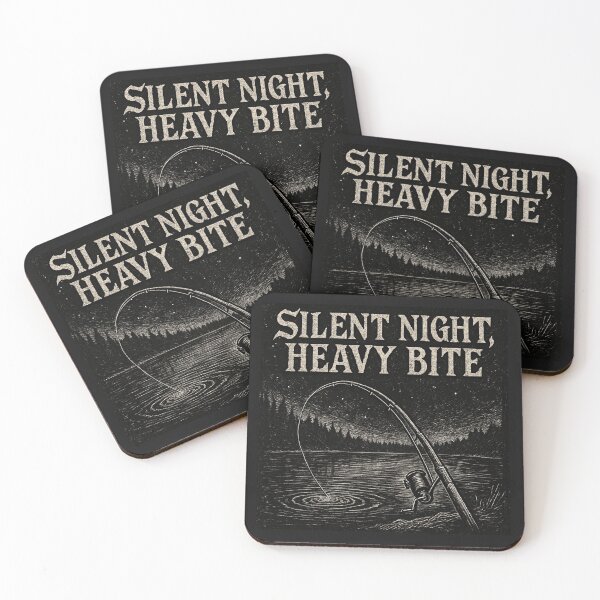 Item preview, Silent Night Heavy Bite Christmas Fishing designed and sold by EimSol.