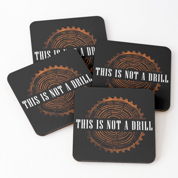 Item preview, This is not a drill! - Woodworking designed and sold by MindPrint Studio.