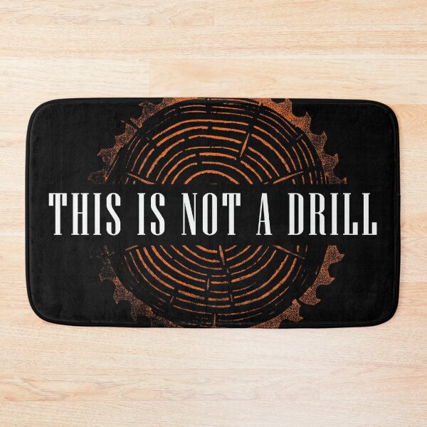Item preview, This is not a drill! - Woodworking designed and sold by MindPrint Studio.