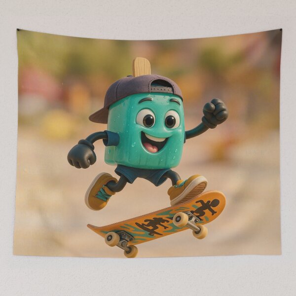 Item preview, Skater Ice Block designed and sold by Sillytoe.