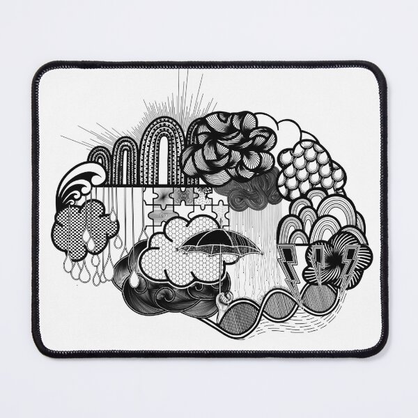 Item preview, Brainstorm Line Art Illustration designed and sold by assetflipped.