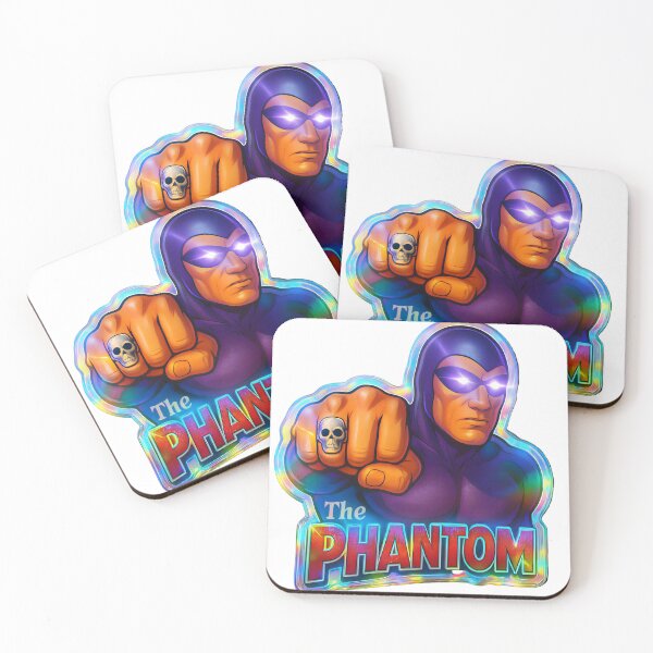 Item preview, The Phantom Skull Power | 5D Holographic Transparent Sticker designed and sold by Imagetore.
